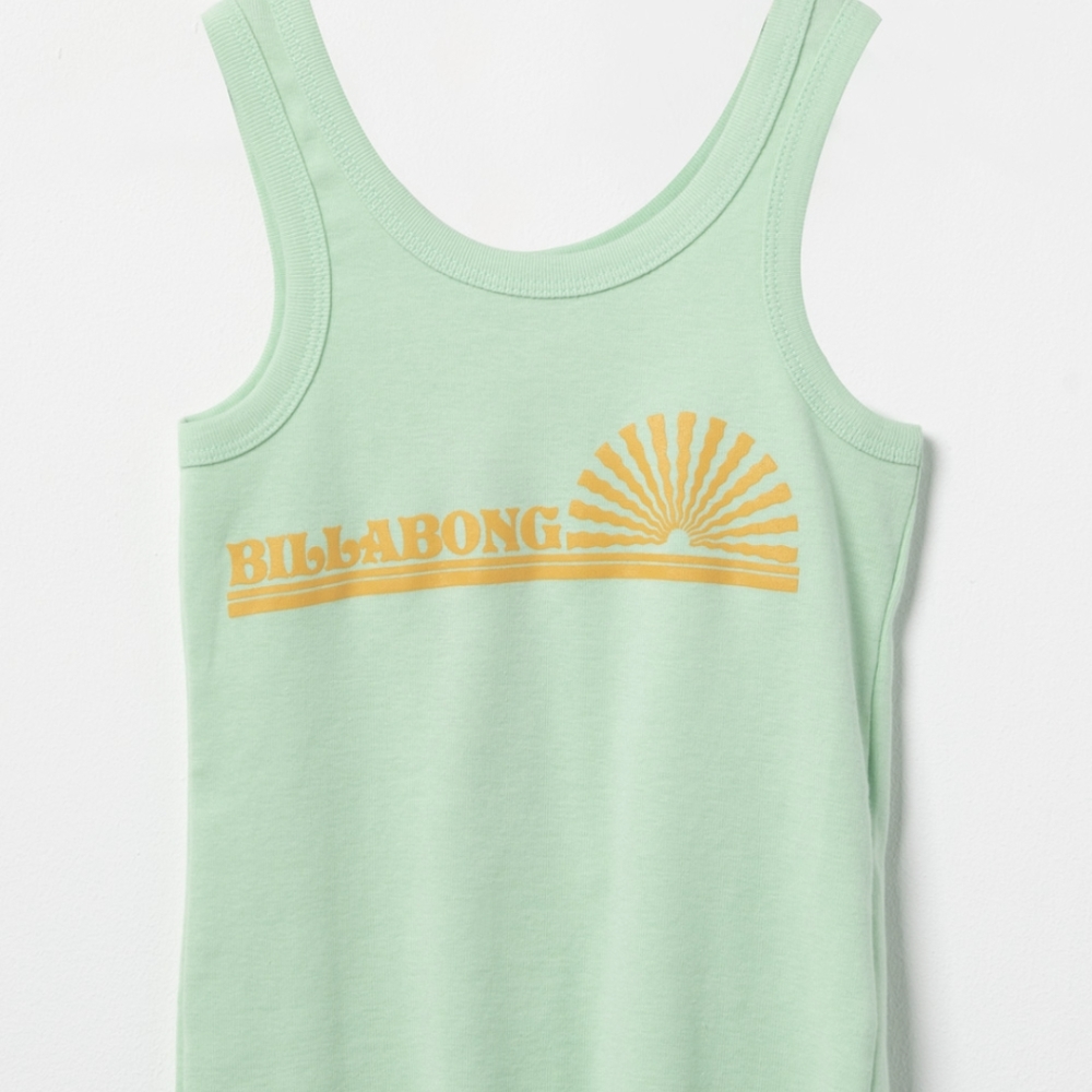 NWT Girl's Billabong green tank top size large